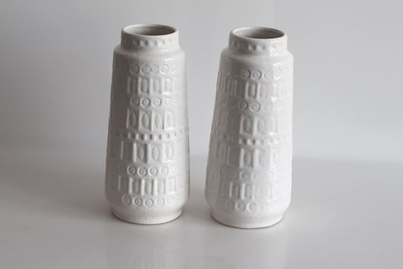 Scheurich: Vase 260-22, Decor Inka, WGP, West German Pottery - Fat Lava
