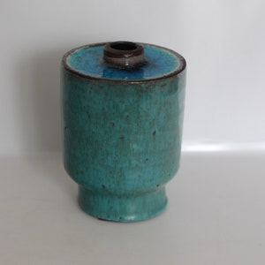 Gerhard Dölz:  Studio Pottery Vase, Saalfelder Künstler, WGP, West German Pottery