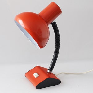 Cool adjustable table lamp, bed side lamp, reading lamp,  vintage, retro, Space age