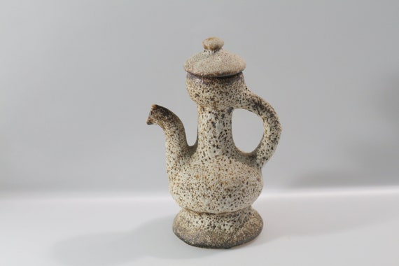 Great vase by Vest Keramiek Dutch Pottery NK1 Mid Century van Wourden