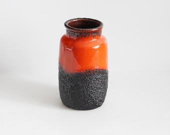 西ドイツ製 15㎝ フラワーベース scheurich Fat Lava Scheurich 社製の西ドイツのビンテージ Fat Lava 花瓶。フォーム番号