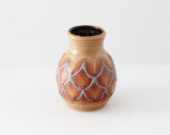 Bay:  Vase 630-12 - WGP, West German Pottery Mid Century, Fat Lava