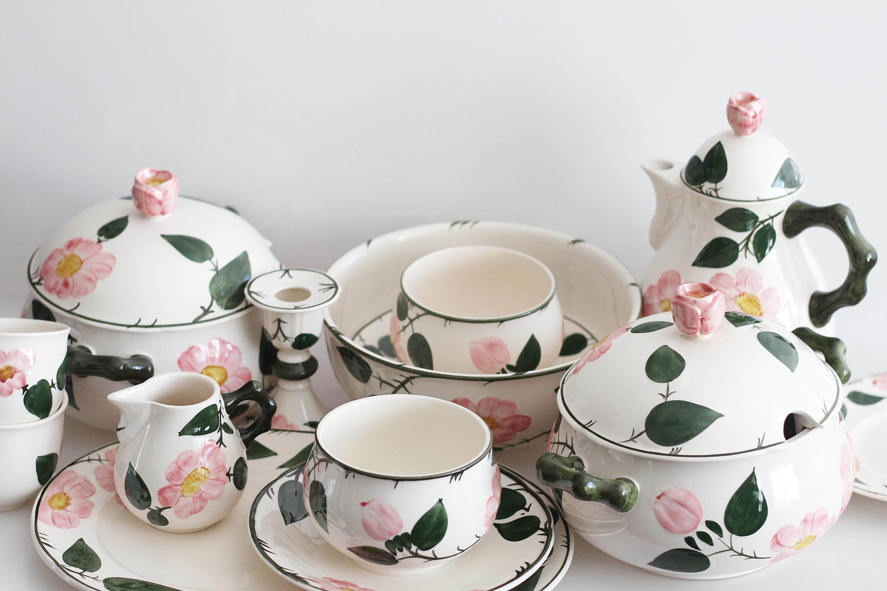 Wild Rose Villeroy Boch - Etsy