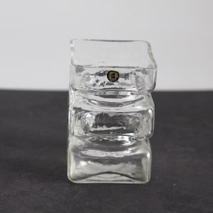 Riihimaki Riihimaen: Pala vase by Helena Tynell,  Made in Finland, finish glass