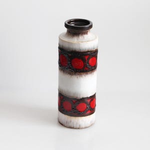 Scheurich: 203-26  vase, West German Pottery, Fat Lava, WGP