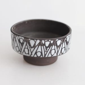 BKW, Böttger Keramikwerkstätten Wandsbek: Small Planter, cache pot, West German Pottery