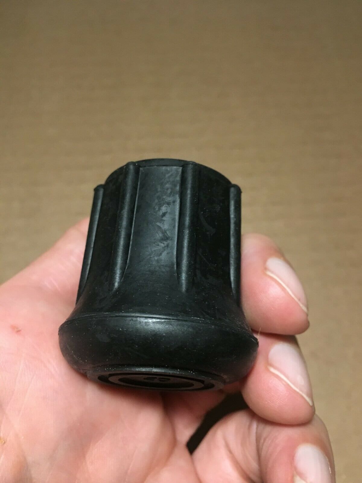 1/2" 3/4" 7/8" 1"  1-1/8"  1-1/4" Extra Rubber Cane Tips, Crutch Tips, Walking Stick, Hiking Staff, Furniture Chair Leg Tip, Wholesale Bulk