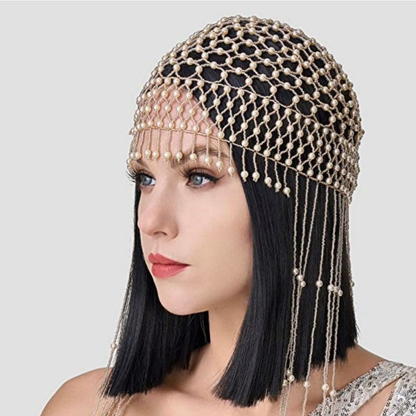 beaded headpiece