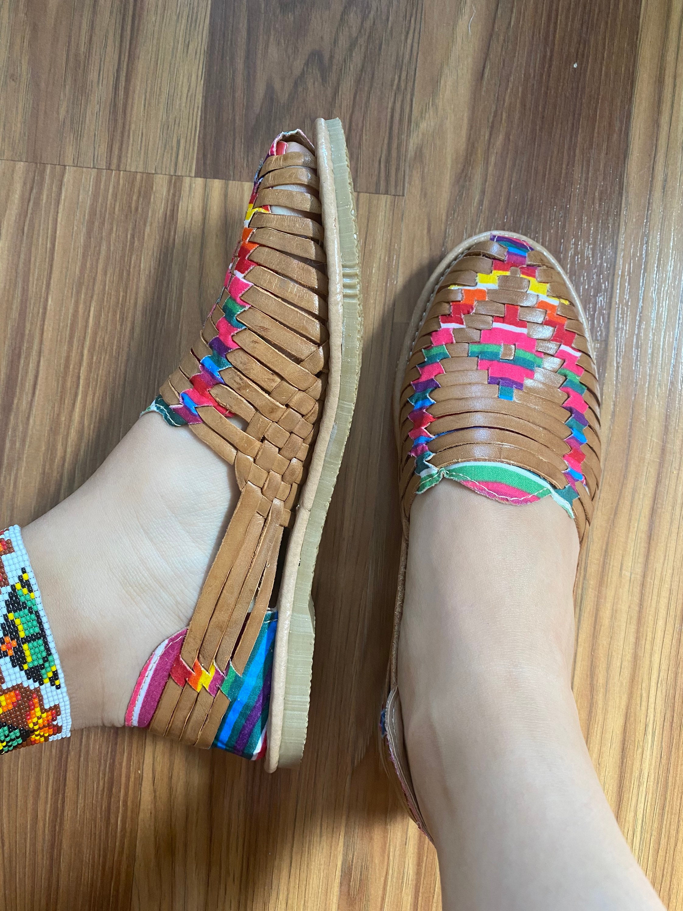 colorful huaraches