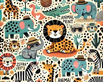 Download digitale Safari, stampa della scuola materna