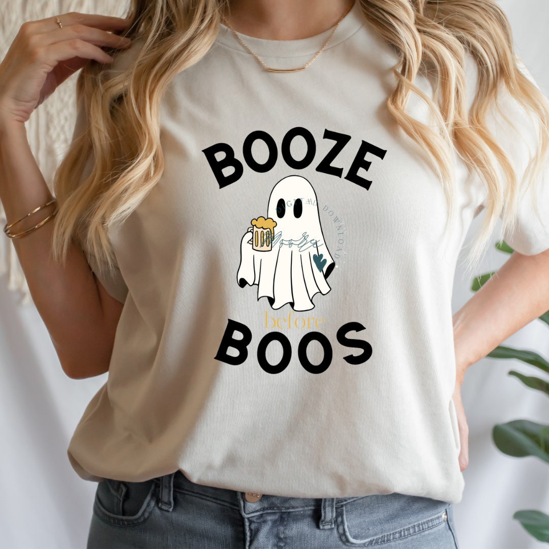 Booze Before Boos Digital Download - Etsy