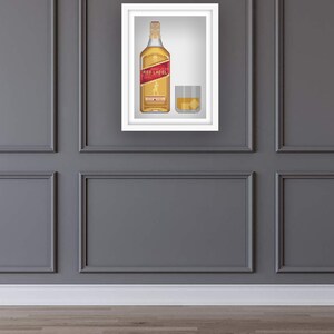 Johnnie Walker Cross Stitch Pattern: Scotch Whiskey Bottle (PDF Pattern) image 7