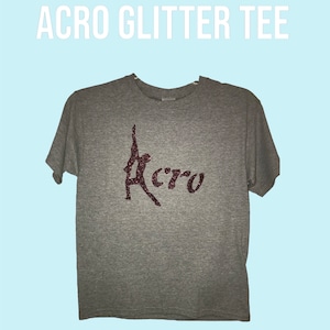 Acro glitter tee