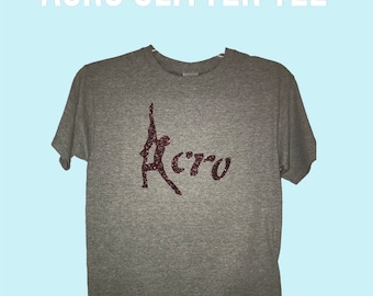 Acro glitter tee