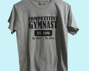 Competative gymnasts tee