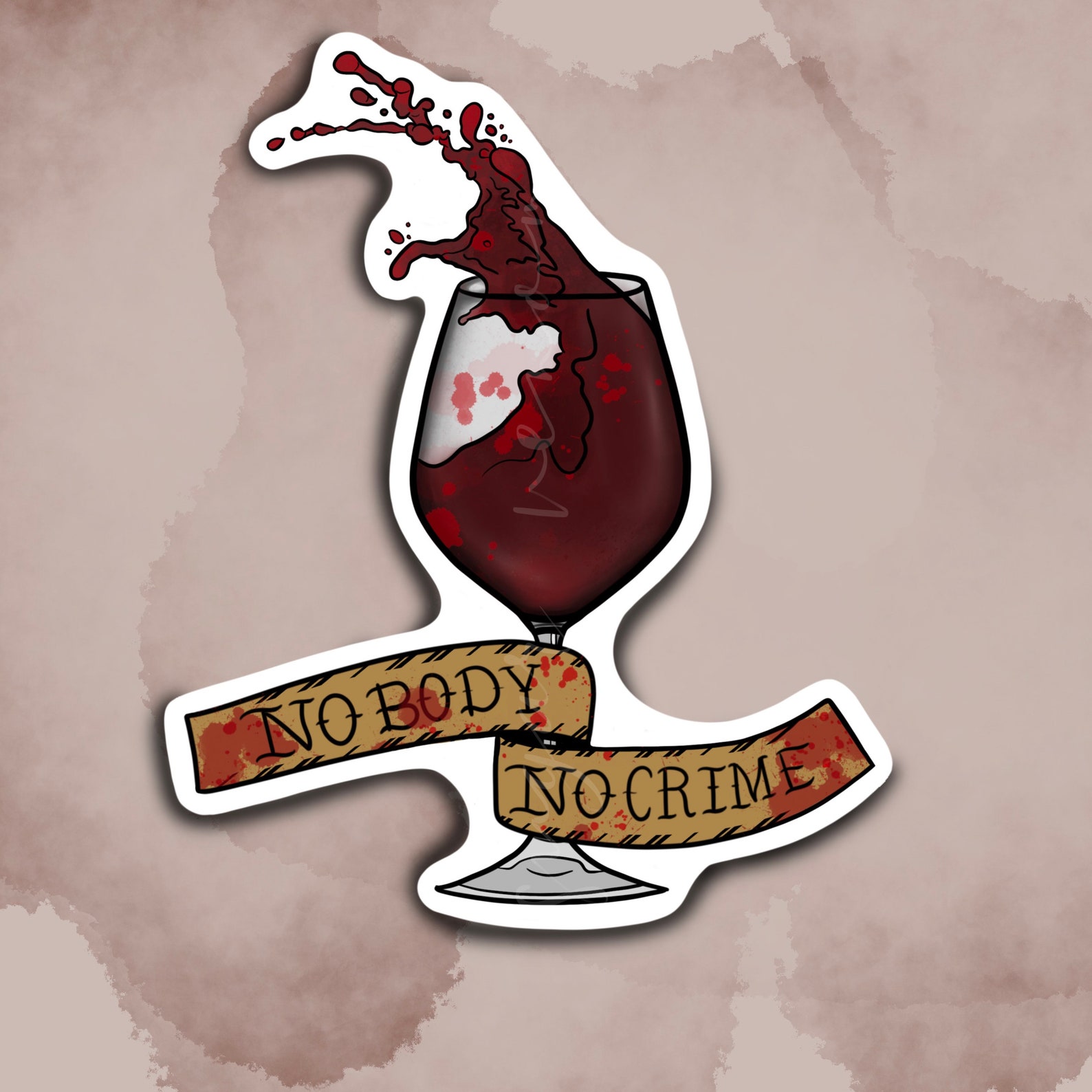 No Body No Crime Taylor Swift Evermore Sticker Etsy