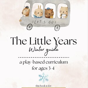 Winter Preschool Curriculum: Waldorf-Inspired Play-Based Learning (3-4 Year Olds)