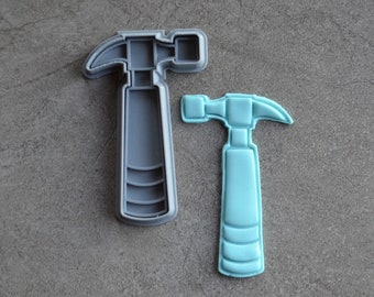 Hammer Tool Cookie Fondant Cutter & Stamp