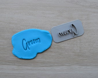 Groom V3 Imprint Cookie/Fondant/Soap/Embosser Stamp