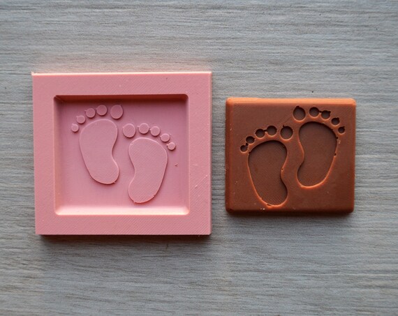 Baby Feet Silicone Mould Chocolate Candy Mould Mold