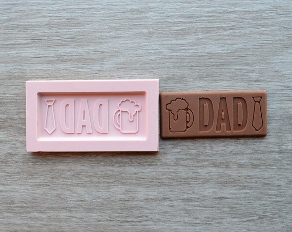 Dad Silicone Mould Chocolate Candy Mould Mold