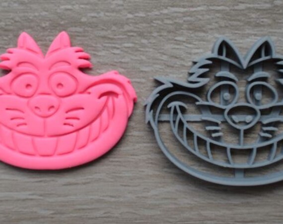Cheshire Cat Cookie Cutter Fondant Cutter