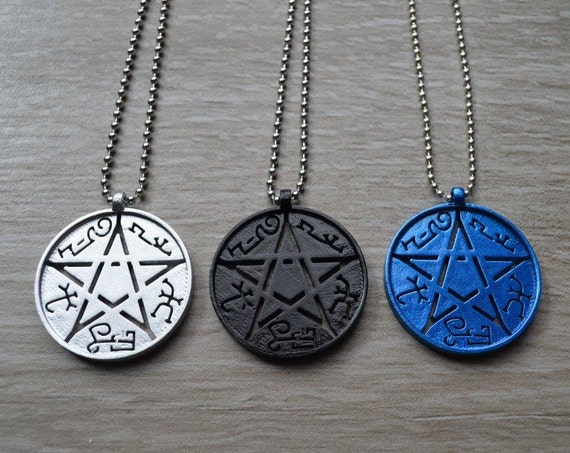 Devil's Trap - Necklace Pendant - Pentacle