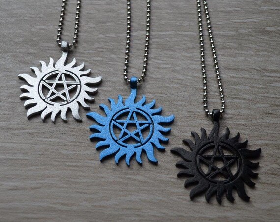 Protection Tattoo - Necklace Pendant - Pentacle