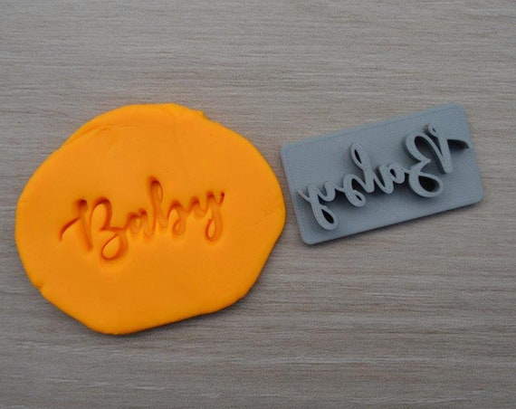 Baby Imprint Cookie/Fondant/Soap/Embosser Stamp