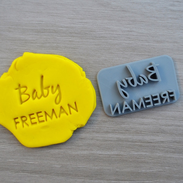 Personalized Cookie Stamp Etsy