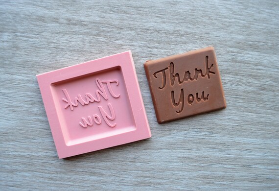 Thank You Silicone Mould Chocolate Candy Mould Mold