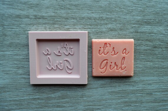 Its A Girl Silicone Mould Chocolate Candy Mould Mold