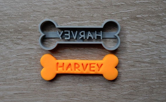 Pet Bone Dog Cat Cookie Cutter Fondant Cutter Party Favor Custom/Personalised