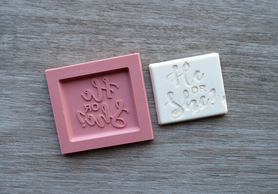 He Or She? Silicone Mould Chocolate Candy Mould Mold