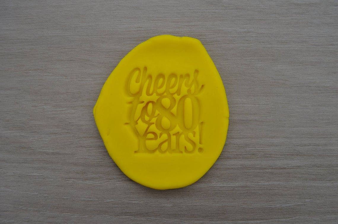 Cheers To 80 Years Birthday 80th Birthday Imprint Etsy