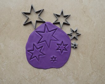 Star Polymer Clay Cutter Set Cookie Fondant Cutters