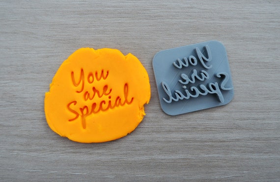 You Are Special Imprint Cookie/Fondant/Soap/Embosser Stamp