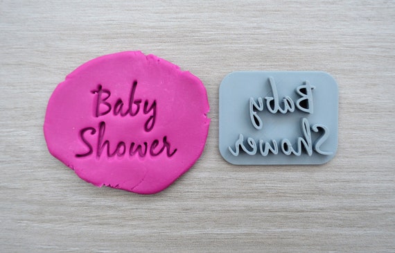 Baby Shower Imprint Cookie/Fondant/Soap/Embosser Stamp