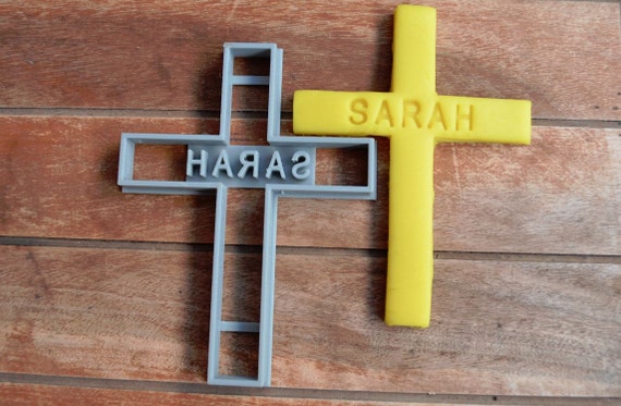 Cross Confirmation Baby Birth Baptism Christening Party Cookie Cutter Fondant Cutter Party Favor Custom/Personalised