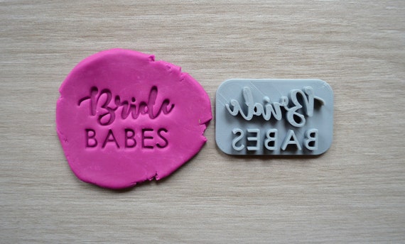 Bride Babes Imprint Cookie/Fondant/Soap/Embosser Stamp