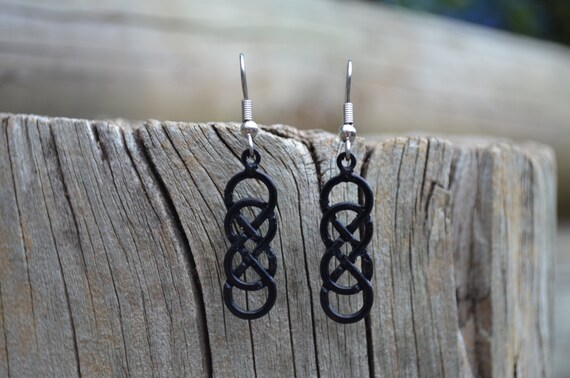 Double Infinity Earrings - Eternity - Knot