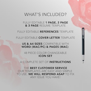 Modern Resume Template: Professional CV Design (Download) image 5