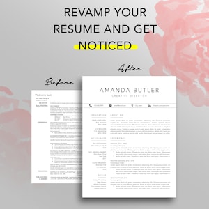Modern Resume Template: Professional CV Design (Download) image 7