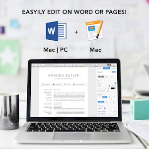 Modern Resume Template: Professional CV Design (Download) image 8