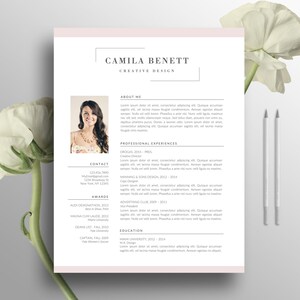 Modern Resume Template: Creative CV & Cover Letter (Instant Download)