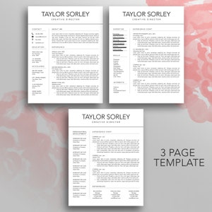 Modern Resume Template: Professional CV Design (Download) image 3
