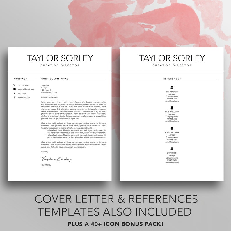 Modern Resume Template: Professional CV Design (Download) image 4