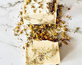 Chamomile Shea Artisan Soap | Herbal | Vegan | Organic ingredients