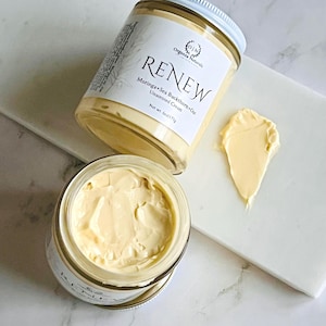 RENEW unscented sea buckthorn, moringa and oat oil cream | vegan | handmade | organic