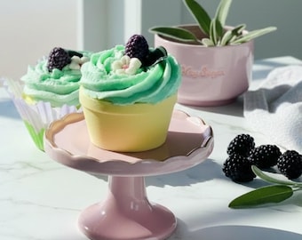 Blackberry Sage Bubble Bath Cupcakes | Handmade
